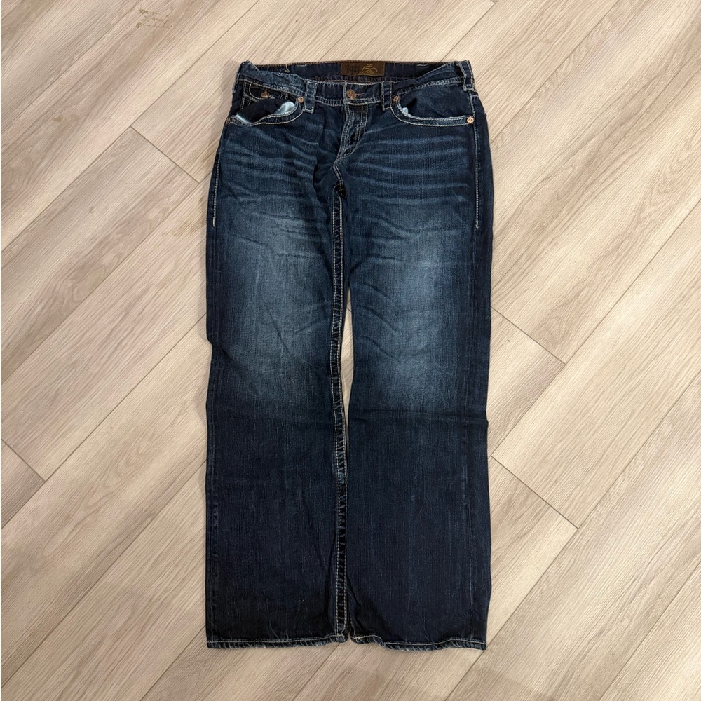 Vintage 1921 Western Bootcut Y2K Embroidered Denim Jeans